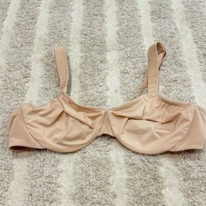 Le Mystere full fit minimizer bra 311 light beige nude smoothing adjustable